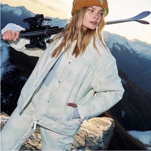 FP Movement by Free People Bunny Slope Printed Puffer Ski Jacket